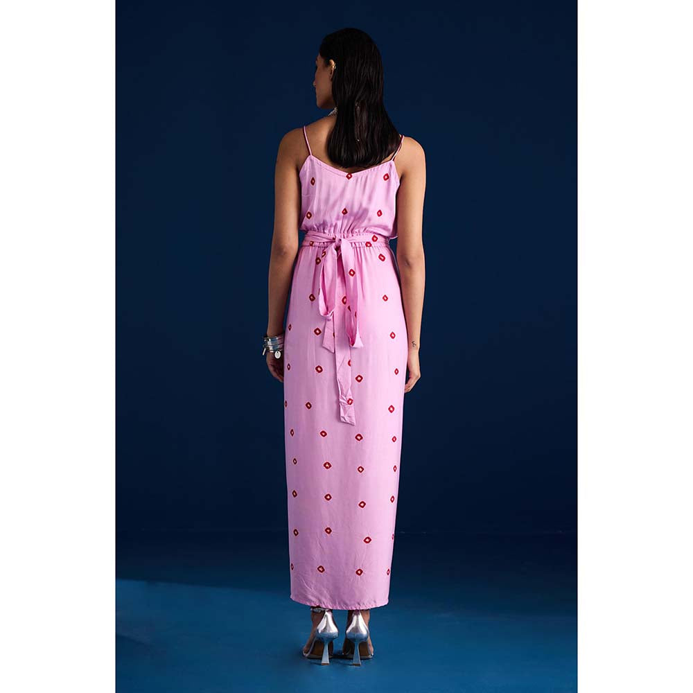 Aapro Label Eraya Concept Pink Saree