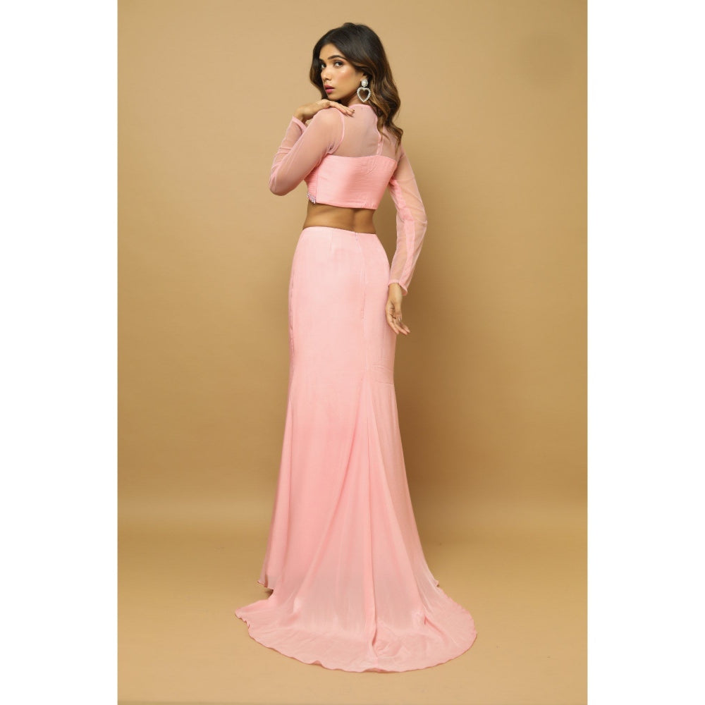 Ahi Clothing Pink Two Piece Indo (Set of 2)