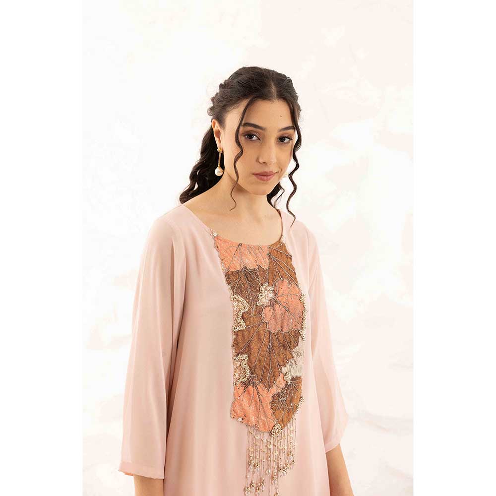 Ajiesh Oberoi Pink Kiara Co-Ord (Set of 2)