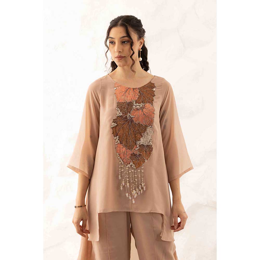 Ajiesh Oberoi Nude Kiara Co-Ord (Set of 2)