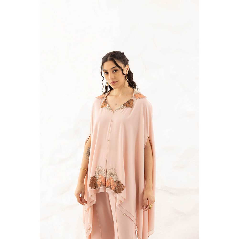 Ajiesh Oberoi Pink Avni Co-Ord (Set of 2)
