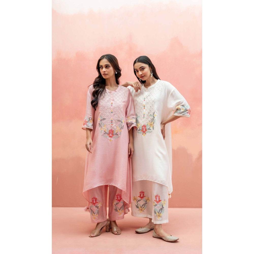AM by Anita Mittal White Firefly Co-Ord
