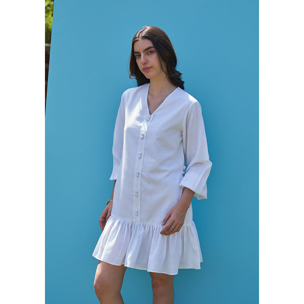 AMOSHI Dory Mini Dress -White