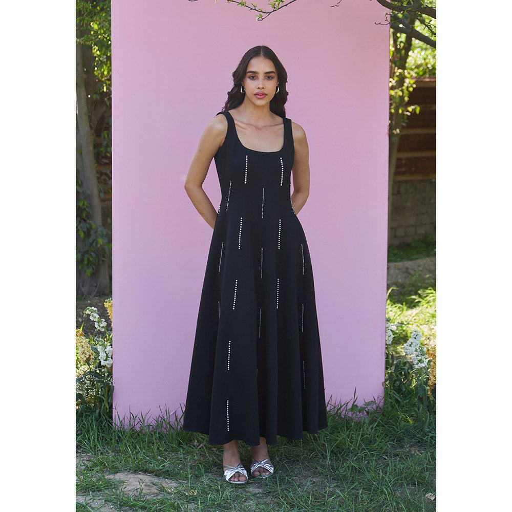 AMOSHI Caroline Maxi Dress -Black