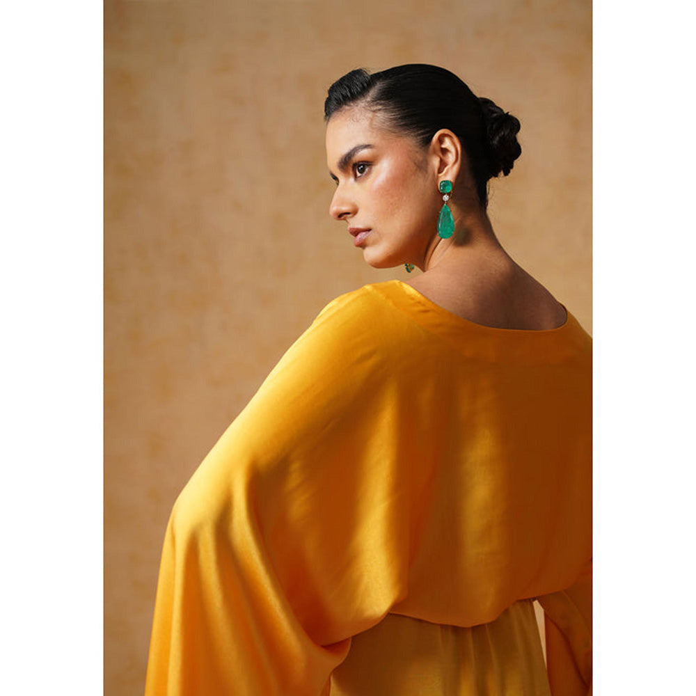 AMOSHI Dira Skirt Co-Ord Set (Amber)