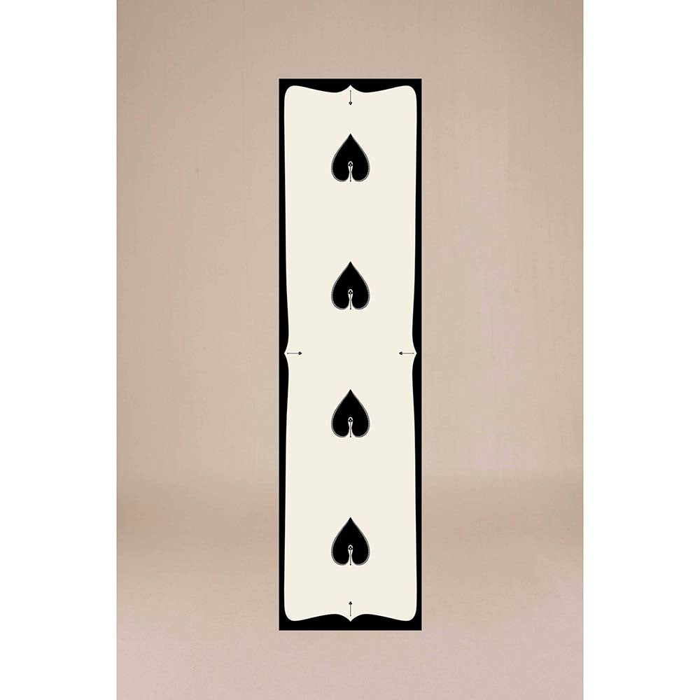 AMPM Roobah Ivory Scarf