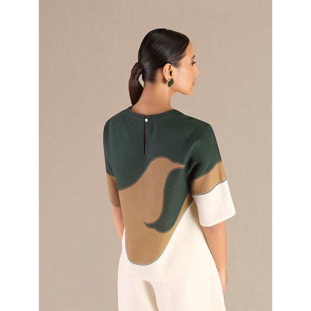 AMPM Ivory Hina Co-Ord (Set of 2)