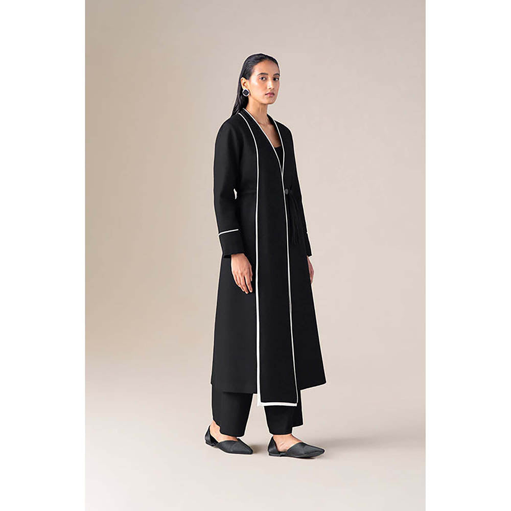 AMPM Women Black Wool Jacket