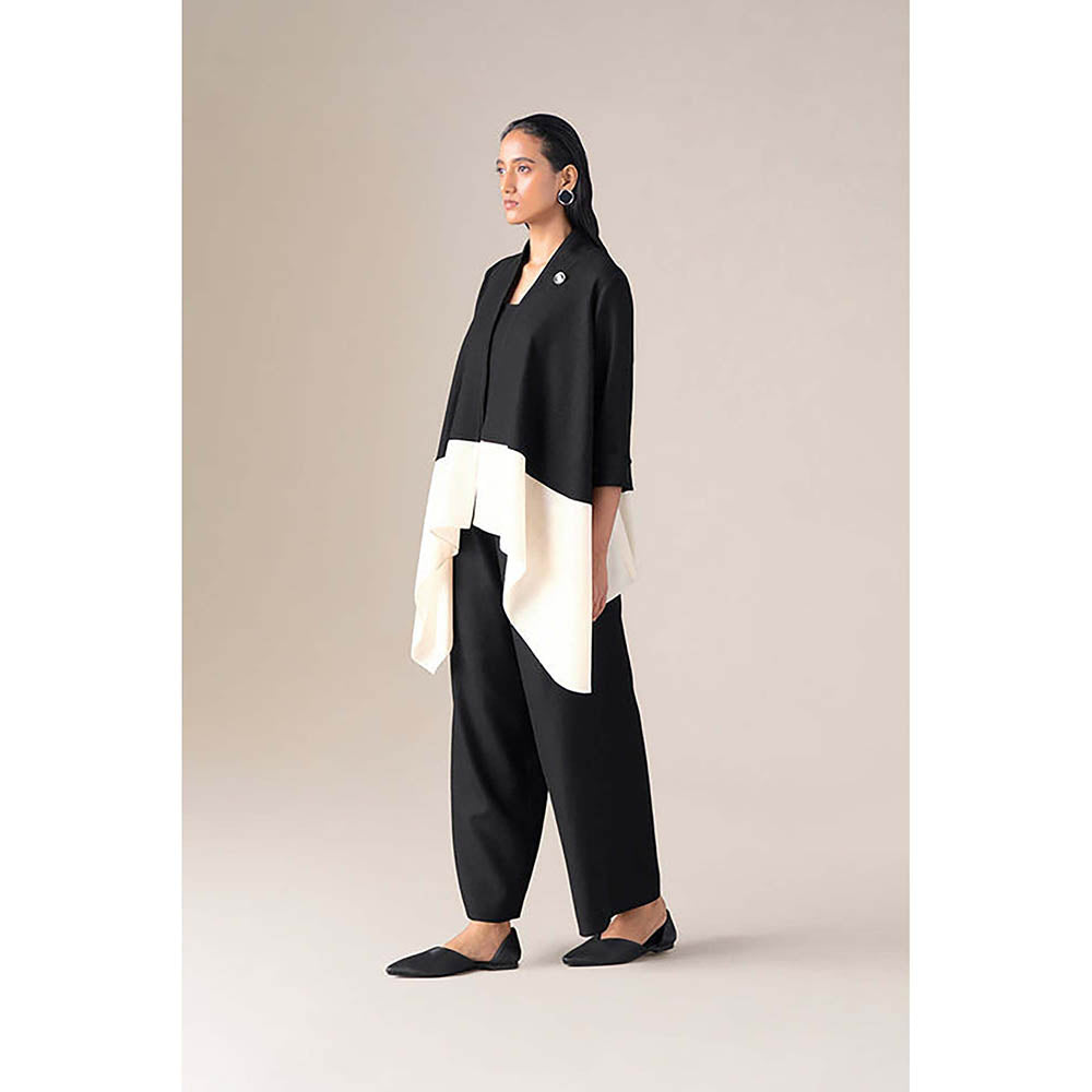 AMPM Women Black Wool Throw