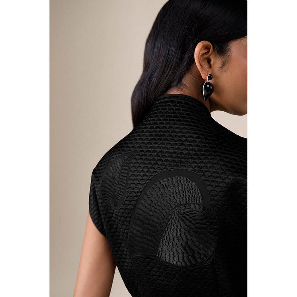 AMPM Selah Black Jacket with Skirt and Belt