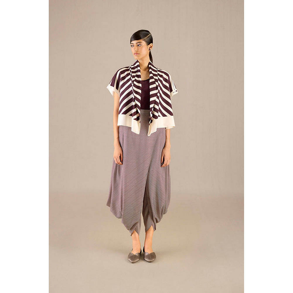 AMPM Safiya Burgundy Co-Ord Set