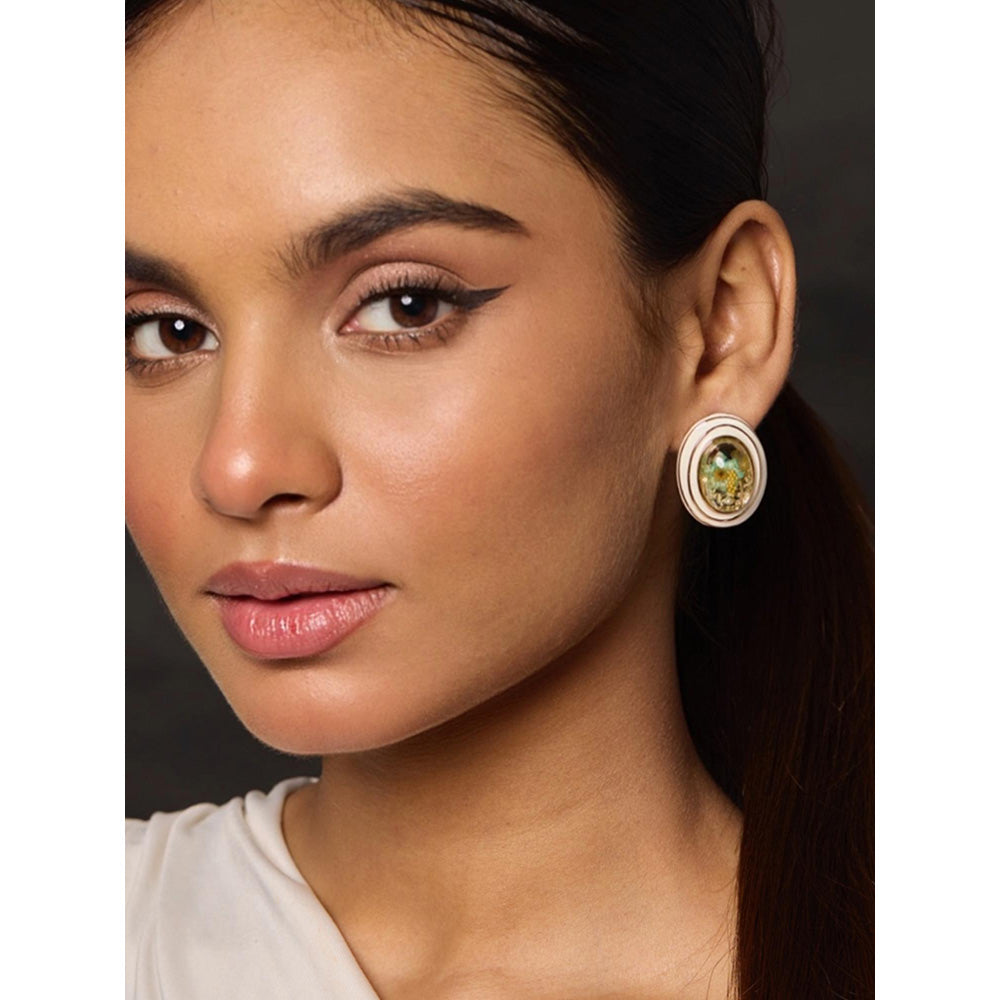 Amreli Jaipur Handcrafted Gold Plated Earrings