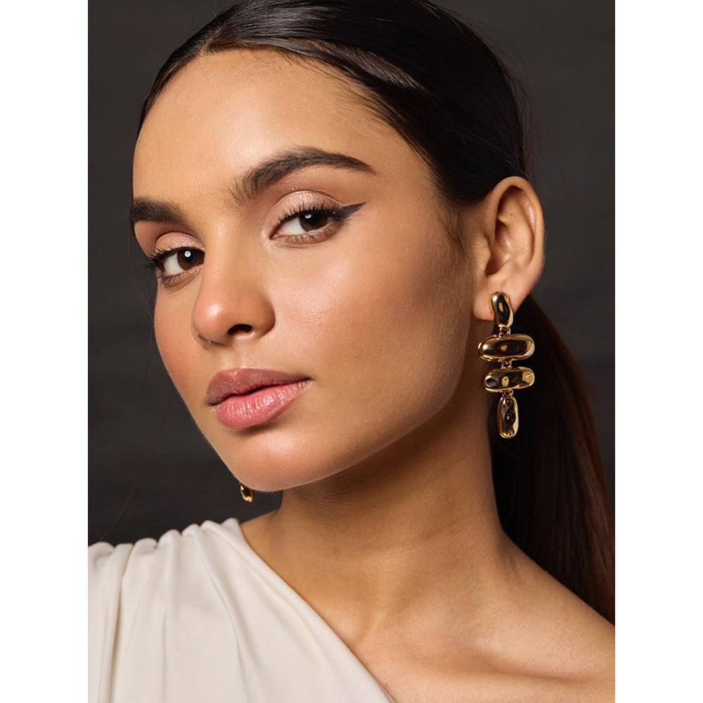 Amreli Jaipur Handcrafted Gold Plated Earrings