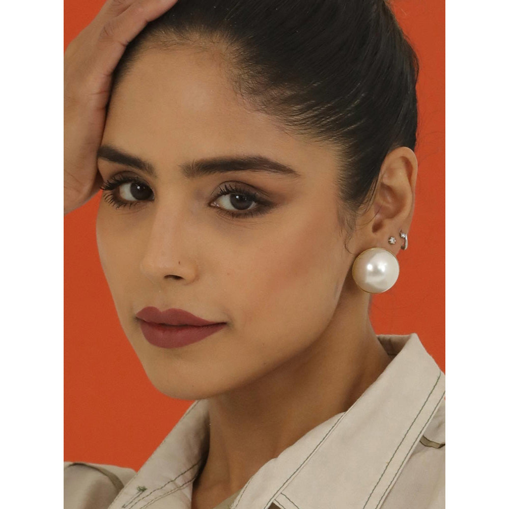 Amreli Jaipur Handcrafted Gold Plated Earrings