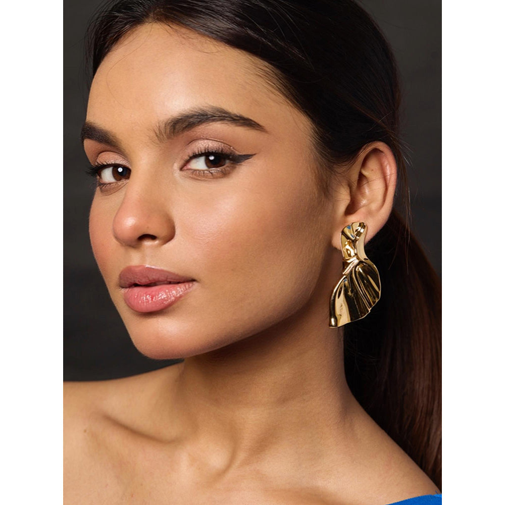 Amreli Jaipur Handcrafted Gold Plated Earrings