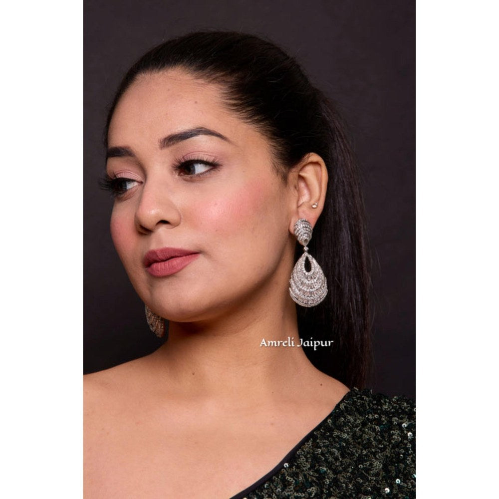 Amreli Jaipur Zenya Diamond Danglers