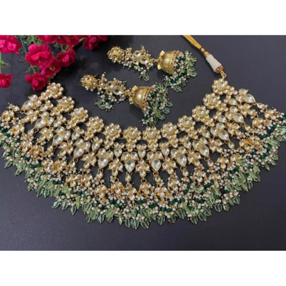 Amreli Jaipur Zubeida Pachi Kundan Set