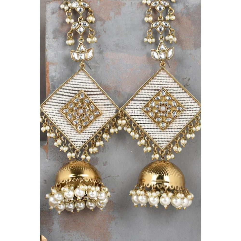 Amreli Jaipur Aafreen Long Earrings