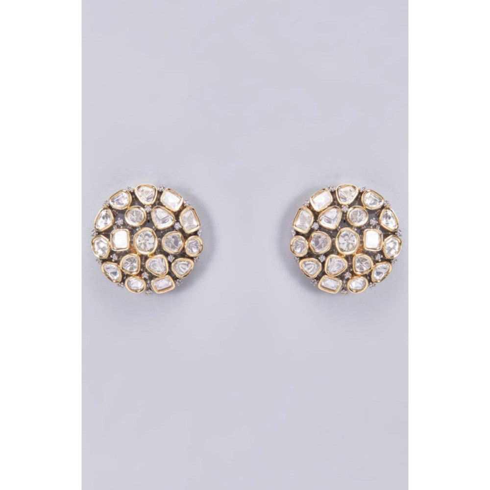Amreli Jaipur Anaisa Polki Studs Earrings
