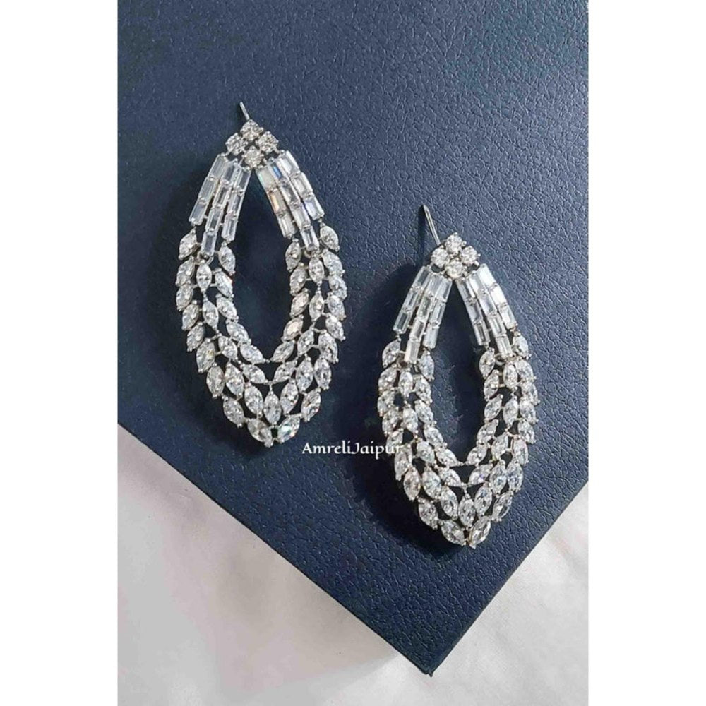 Amreli Jaipur Chanelle Diamond Earrings