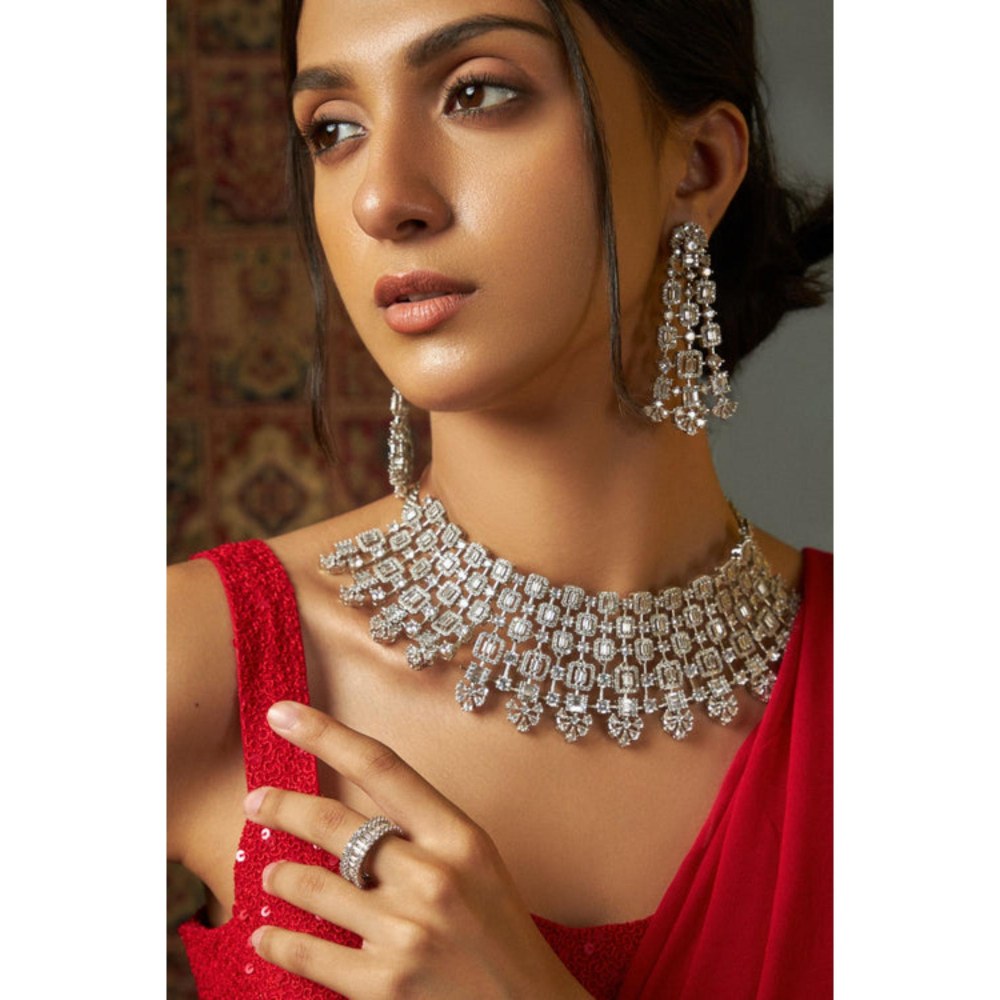 Amreli Jaipur Jane Diamante Choker Set