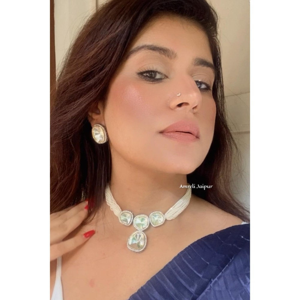 Amreli Jaipur Leepika Polki Set