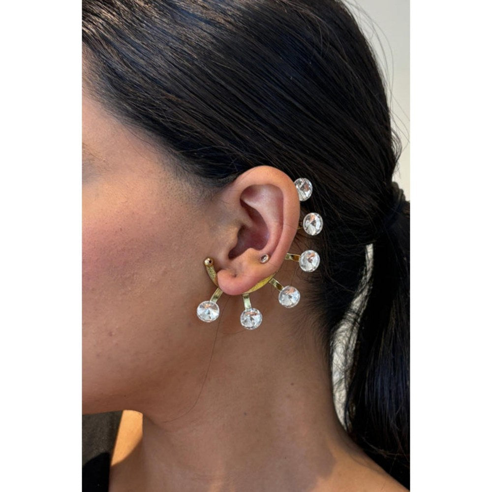 Amreli Jaipur Nirja Polki Earcuffs