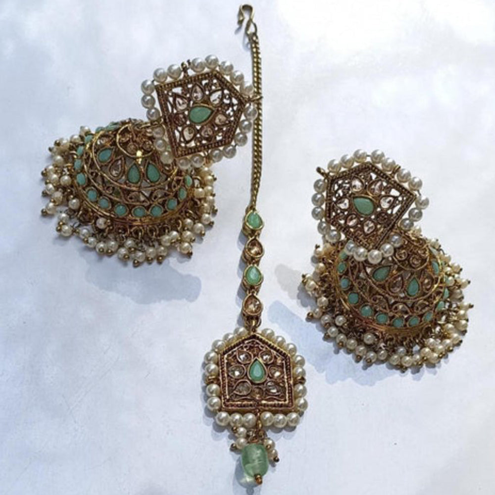 Amreli Jaipur Rimeya Earrings with Maangtika