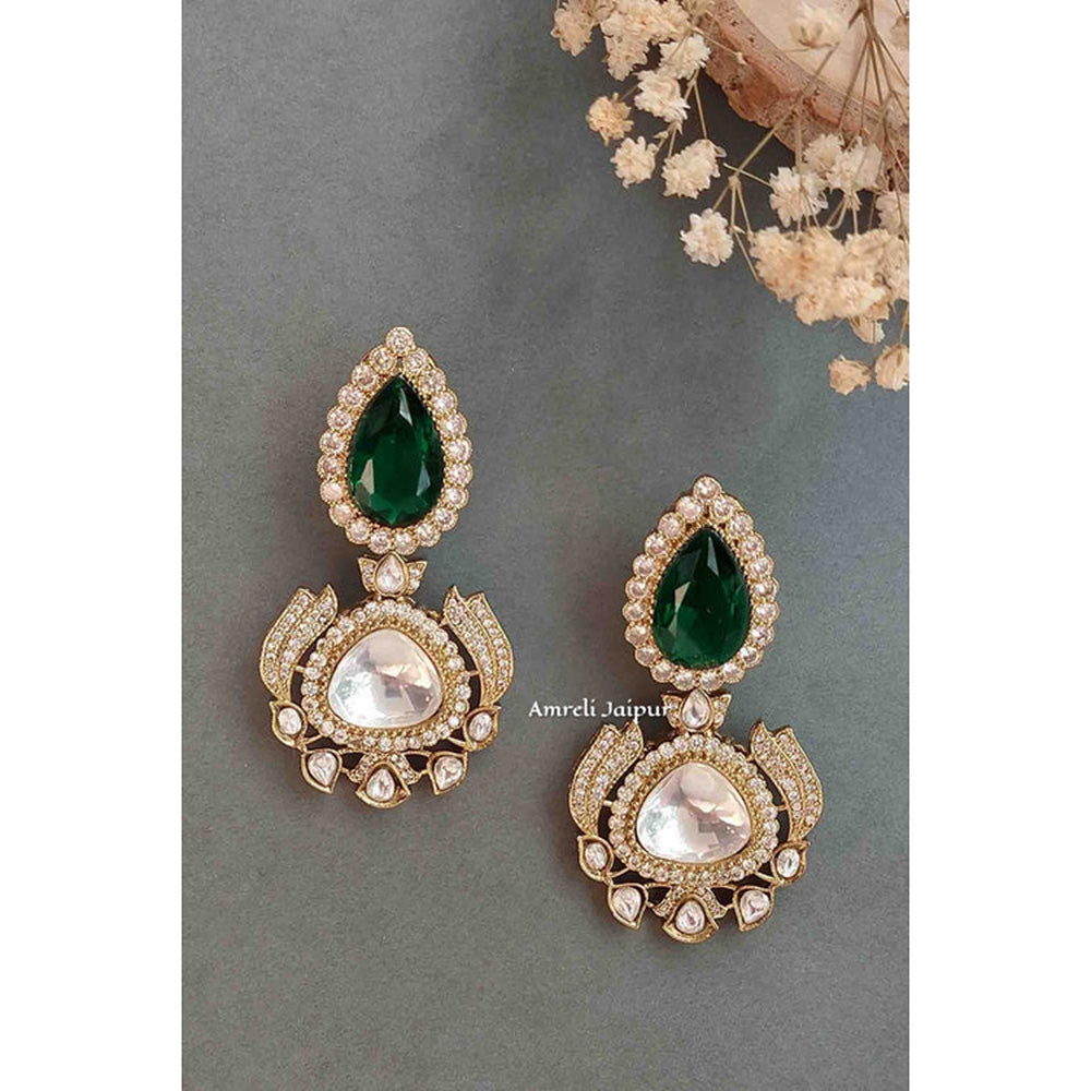 Amreli Jaipur Sanaya Polki Earrings