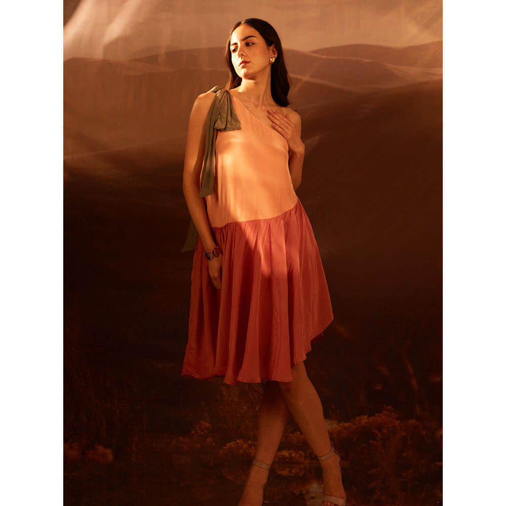 AN'ERA BY ASMITA VERMA Cupid One Shoulder Dress