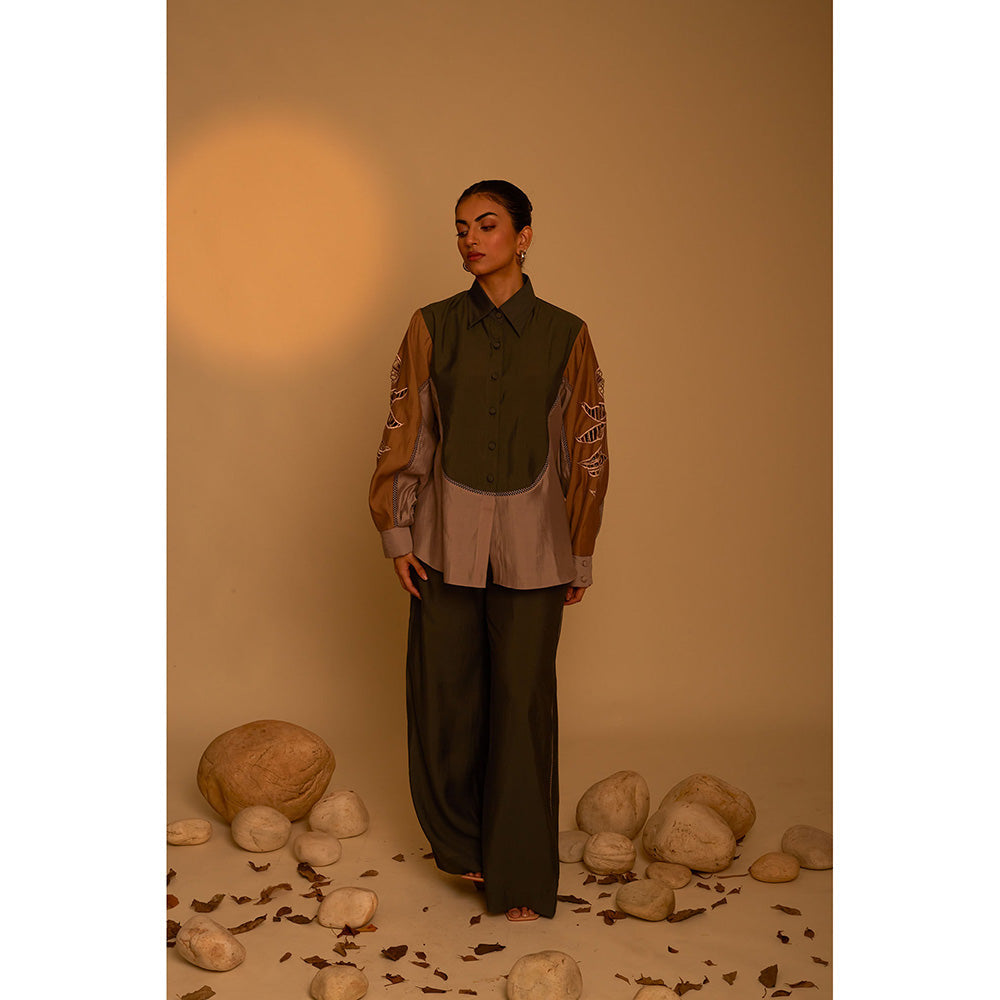 AN'ERA BY ASMITA VERMA Elora Multi-Color Co-Ord (Set of 2)
