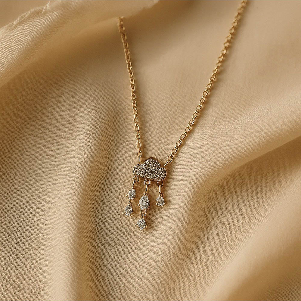 ANUSHKA JAIN JEWELLERY Cloud Drop Necklace
