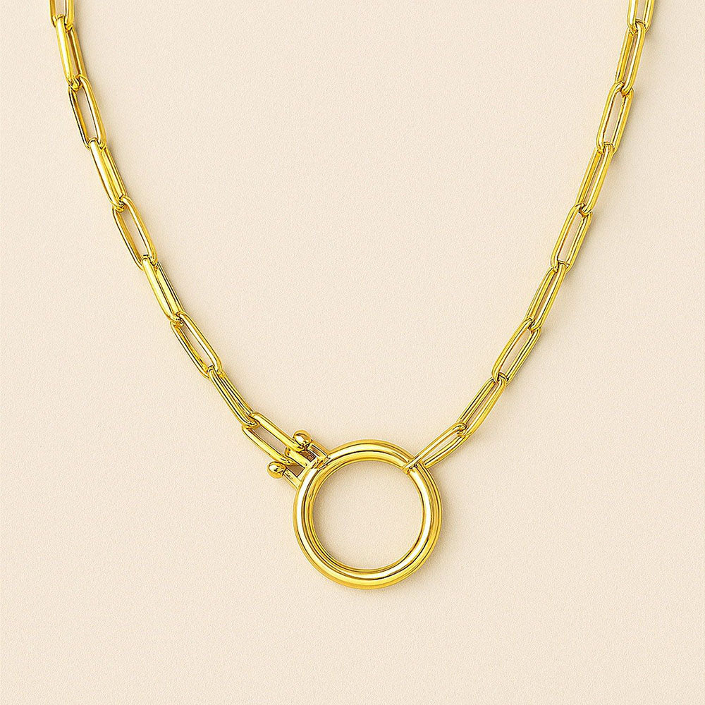 ANUSHKA JAIN JEWELLERY Open Lock Necklace