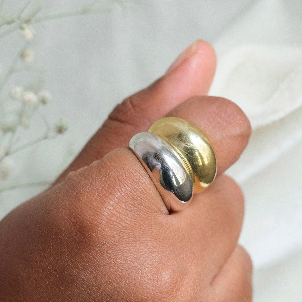 ANUSHKA JAIN JEWELLERY Big Mound Ring