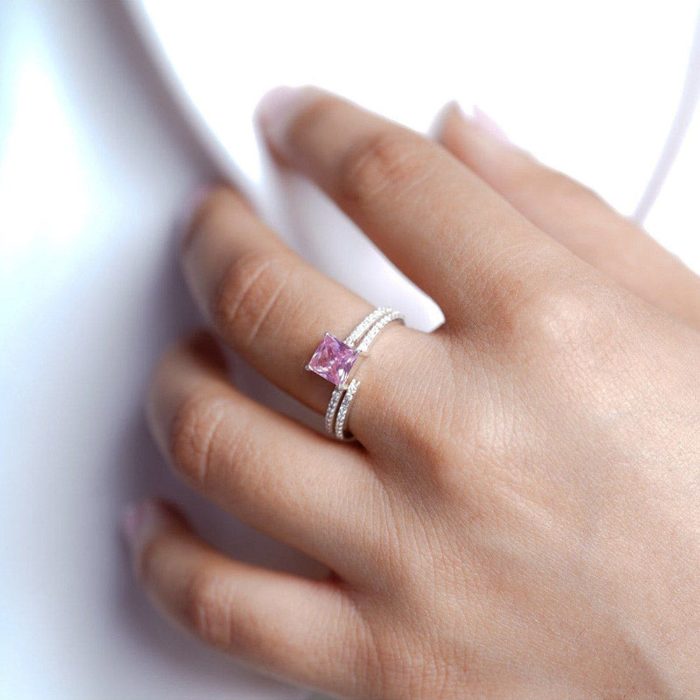 ANUSHKA JAIN JEWELLERY Blush Spiral Ring