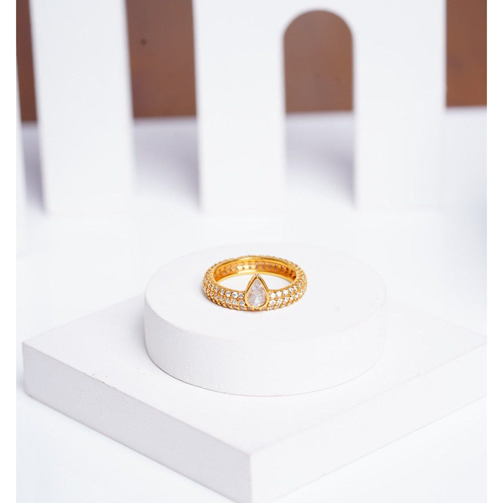 ANUSHKA JAIN JEWELLERY White Serenity Ring