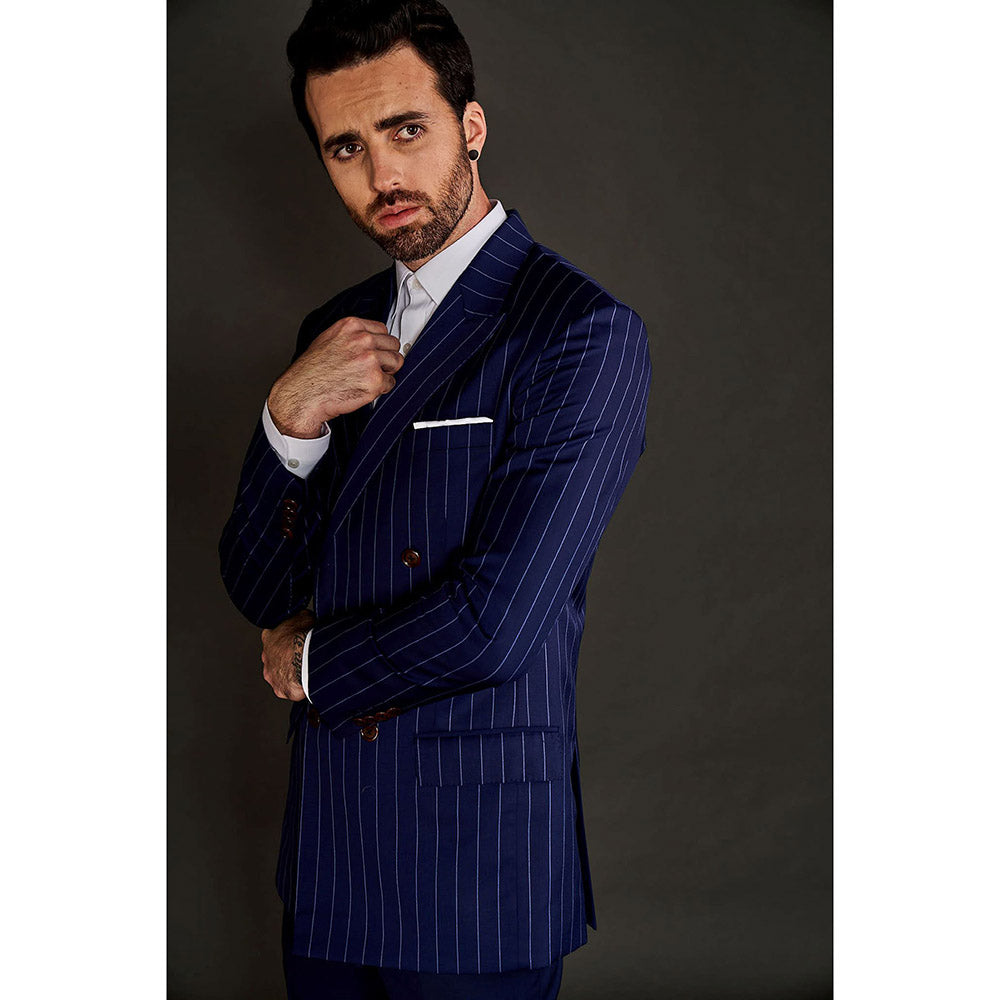 Arjun Kilachand Classic Double Breasted Suit (Set of 2)