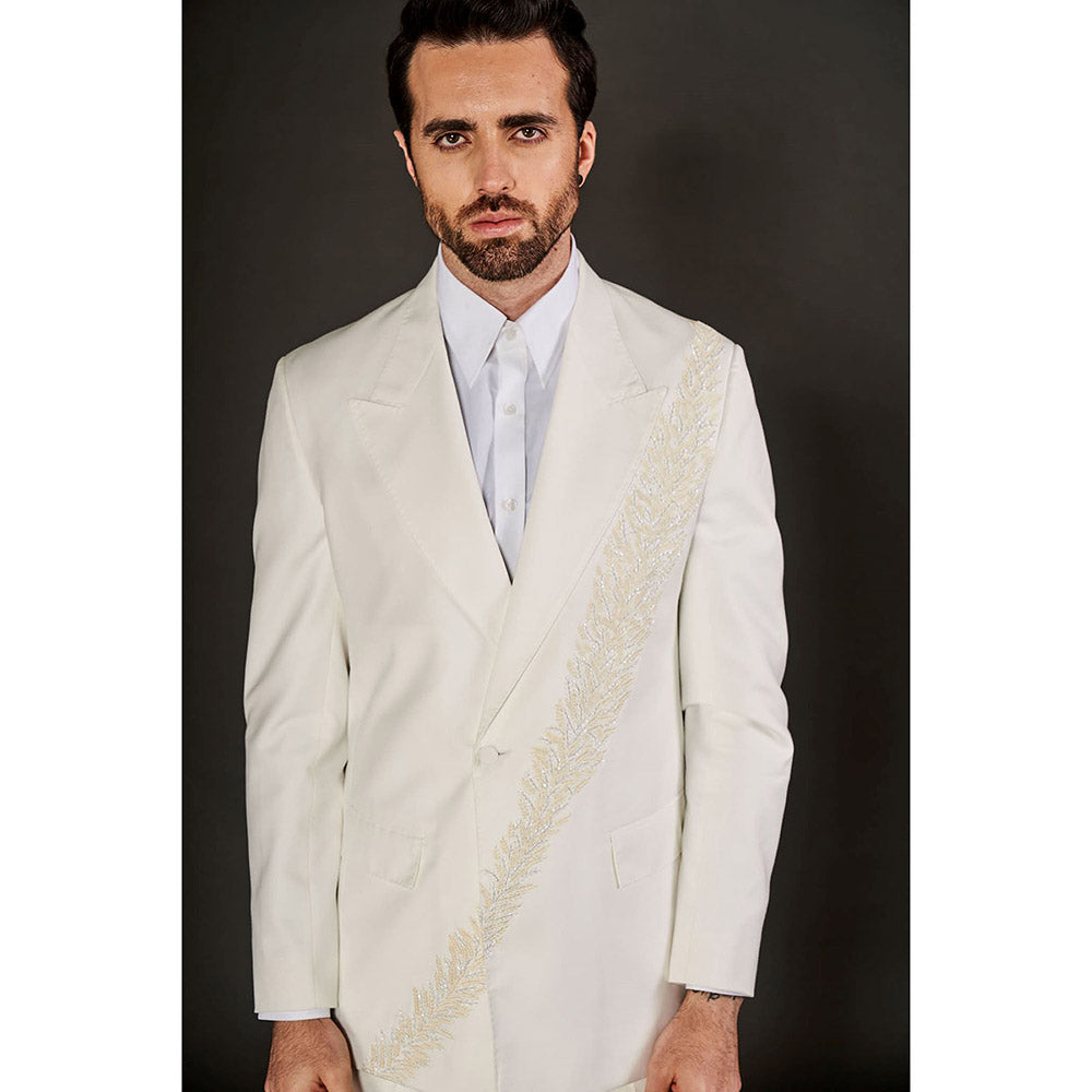 Arjun Kilachand Embroidered Suit (Set of 2)