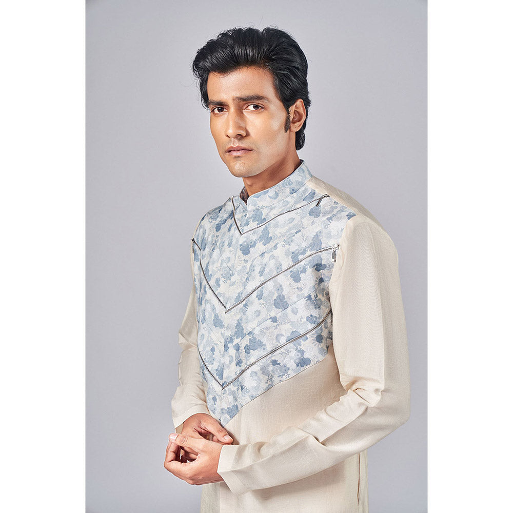 Arjun Kilachand Printed Pannel Kurta (Set of 2)