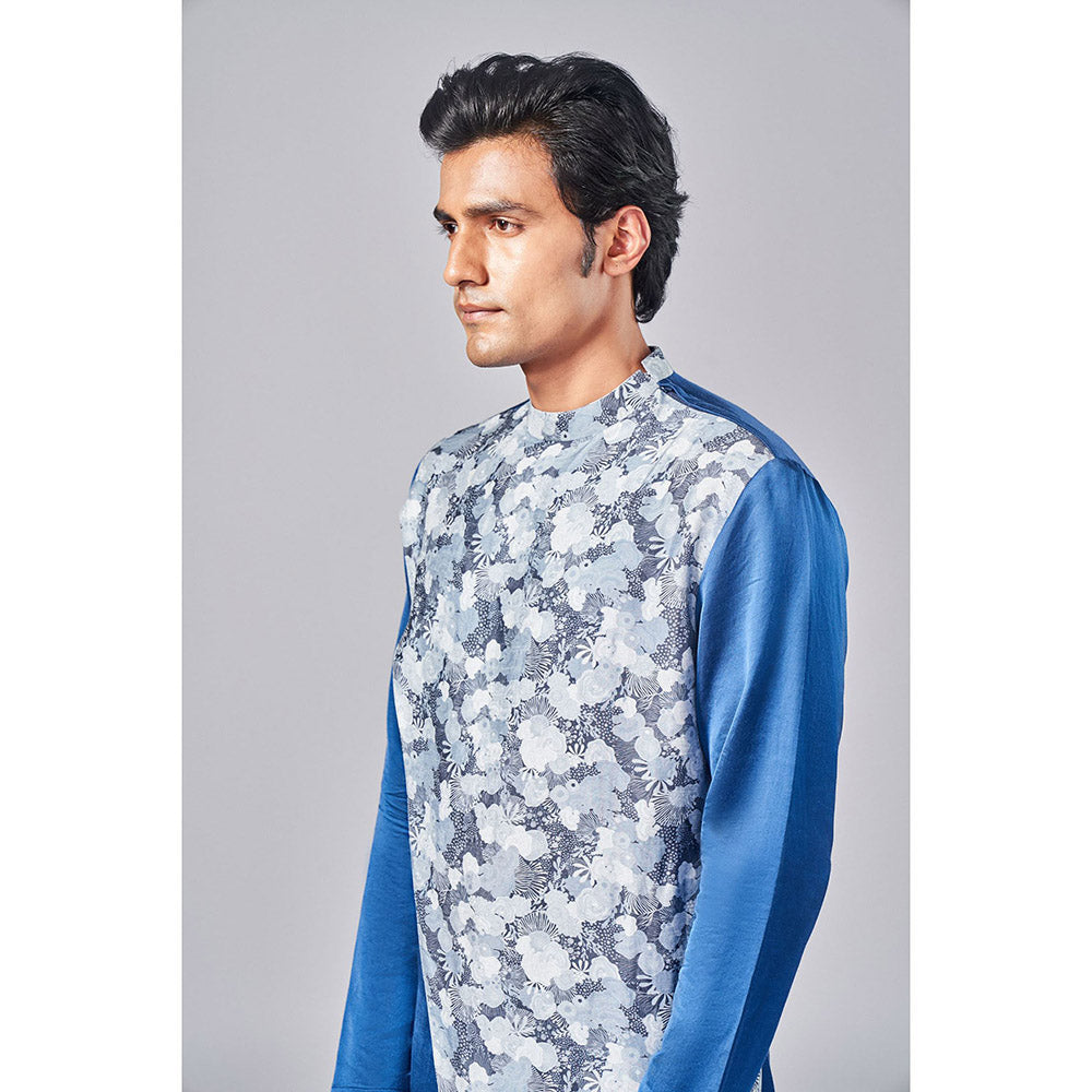 Arjun Kilachand Printed Flap Kurta (Set of 2)