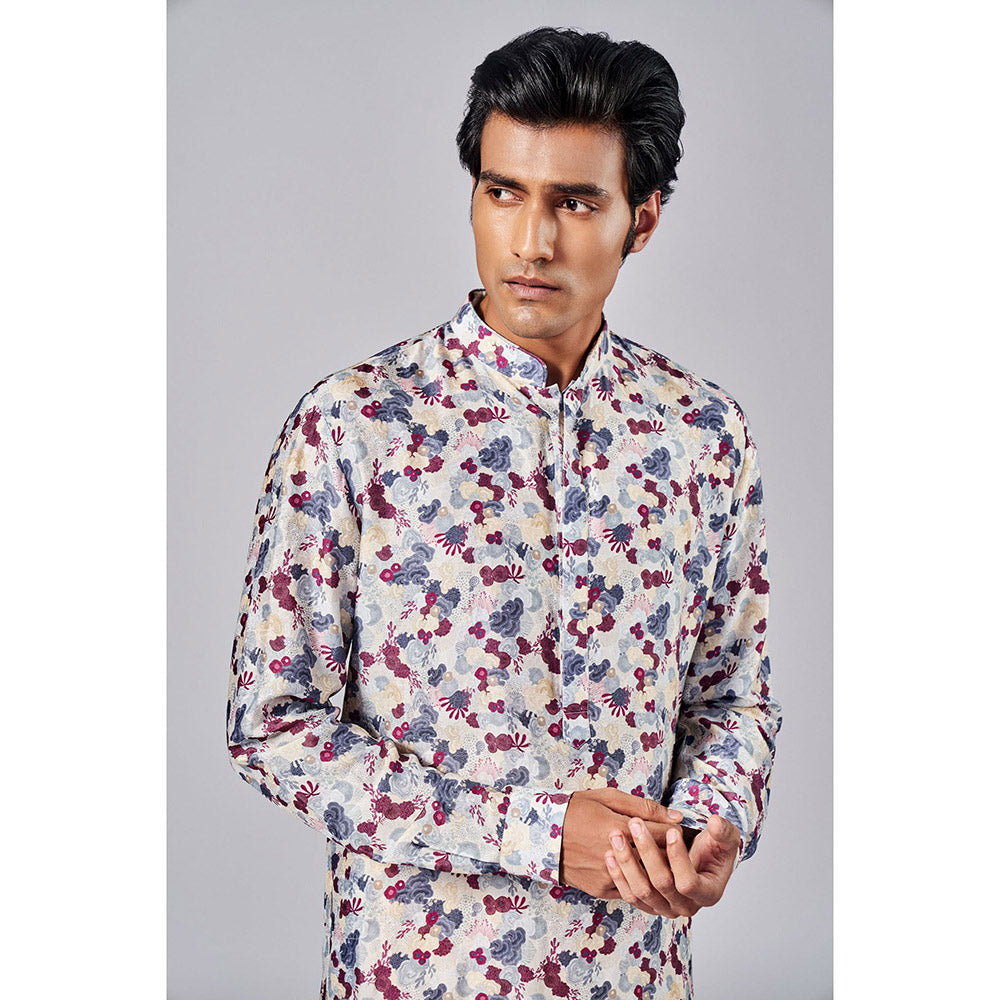 Arjun Kilachand All Over Printed Kurta (Set of 2)