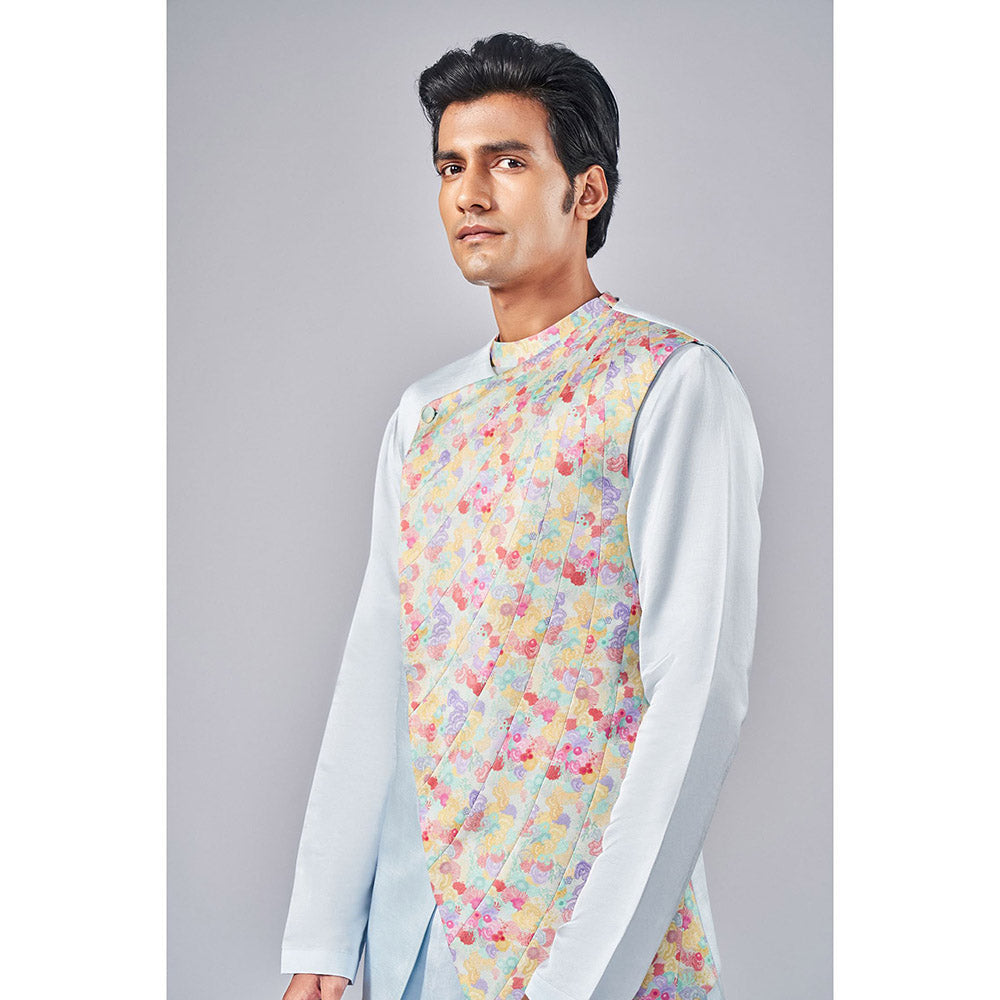 Arjun Kilachand Printed Pannel Bundi (Set of 3)