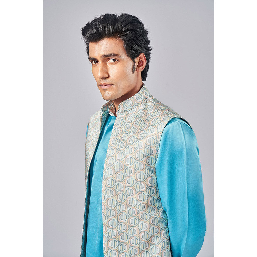 Arjun Kilachand All Over Printed Bundi (Set of 3)