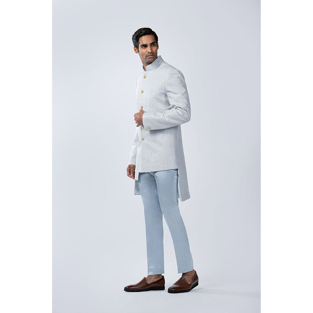 Arjun Kilachand Gold and Badla Embroidered Fusion Jacket (Set of 2)