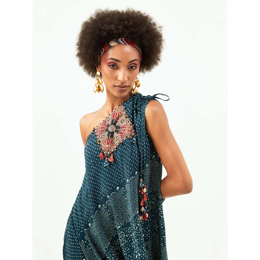 Aseem Kapoor Rasa One Shoulder Dress