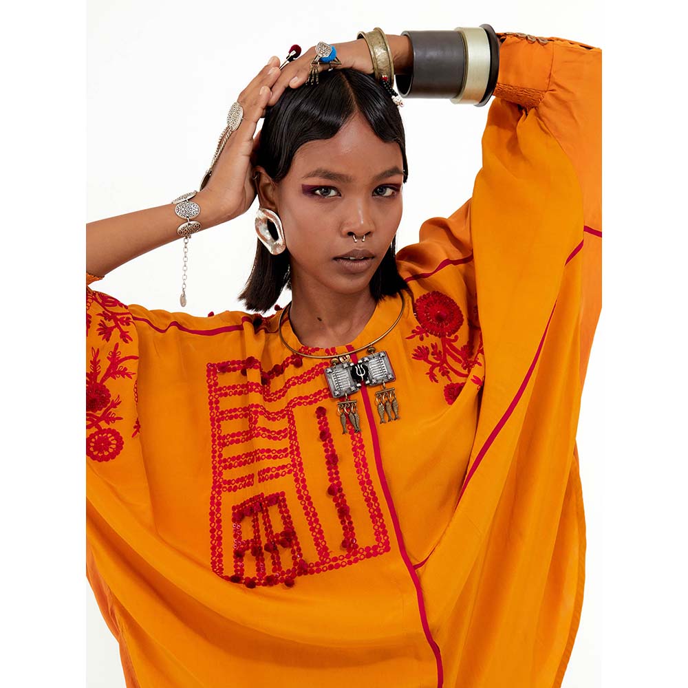 Aseem Kapoor Mandala Embroidered Solid Shirt