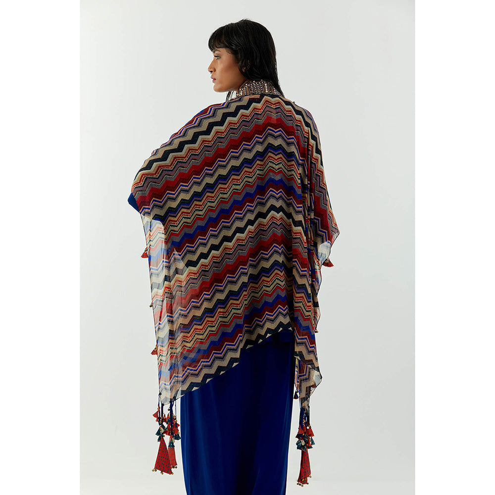 Aseem Kapoor Multi-Colour Veni Dupatta Jacket