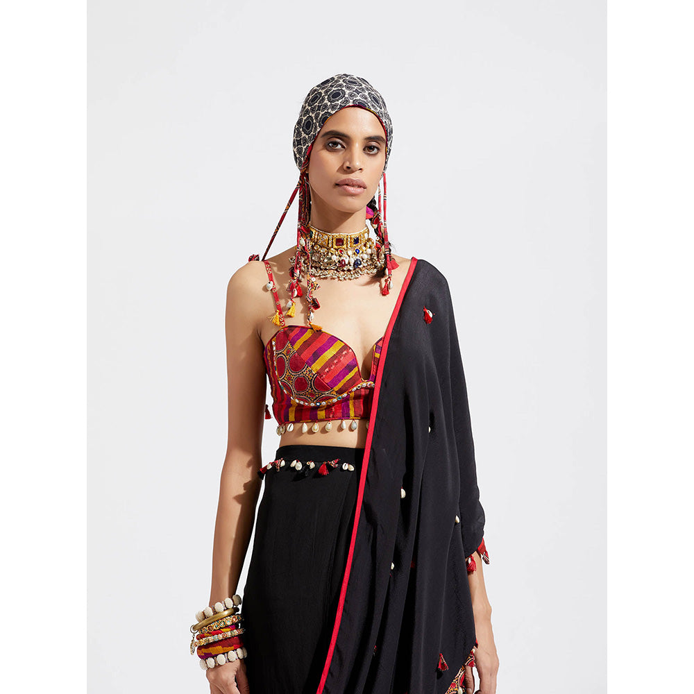 Aseem Kapoor Multi-Colour Kama Blouse Top