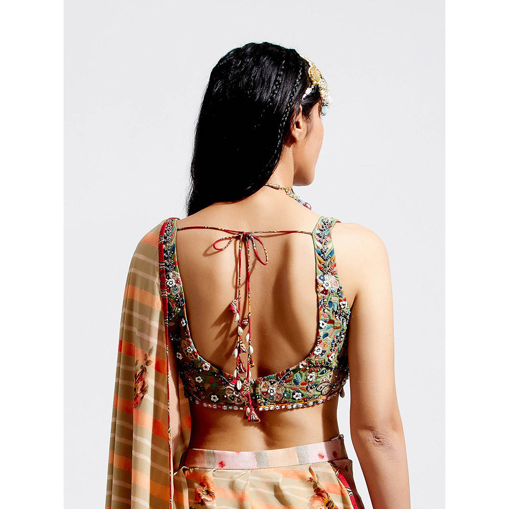 Aseem Kapoor Multi-Colour Kalpa Blouse
