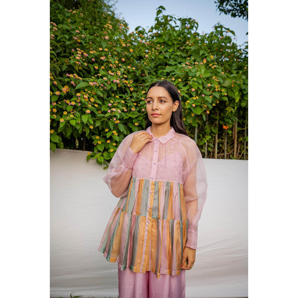 AYAKA Claire Lilac Tiered Top (Set of 2)